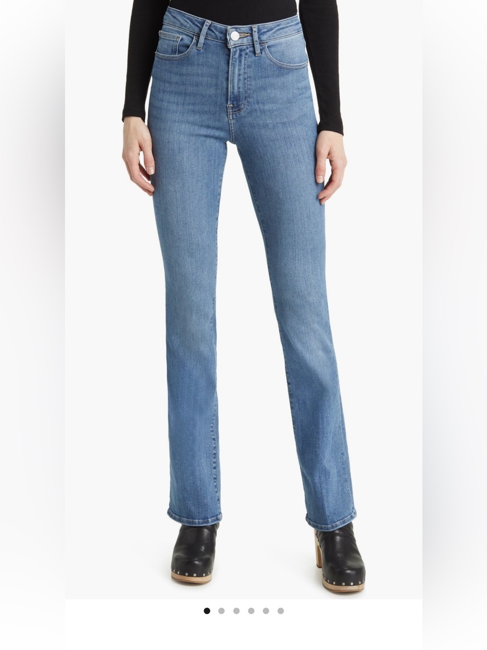 FRAME Super High-Rise Le Mini Bootleg Jeans - Lucerne